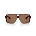 0OV5520SU Unisex Burgundy Sunglasses 6