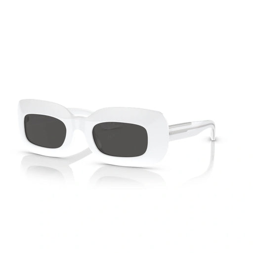 0OV5548SU Woman White Sunglasses 2