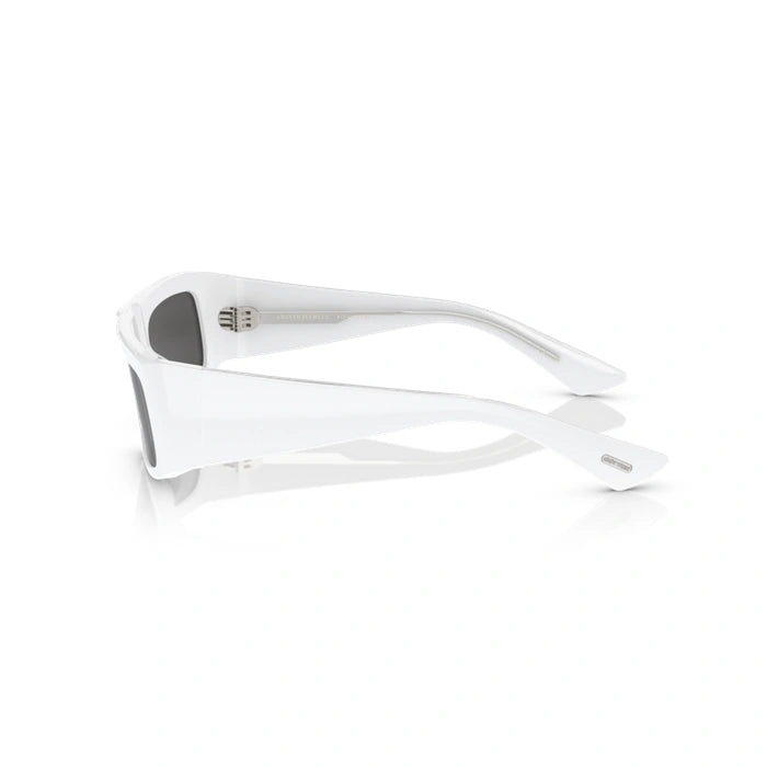 0OV5549SU Woman White Sunglasses 3