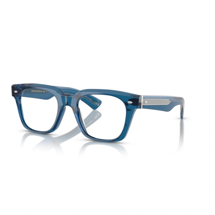 Oliver Peoples 0OV5570U Alfrey 1793 - Translucent Blue Man Eyeglasses 51 (L) 1