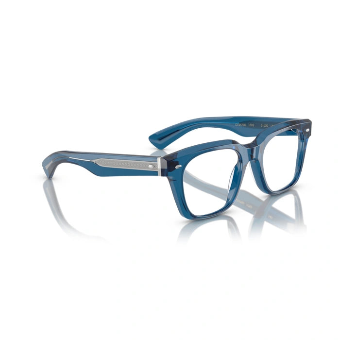 Oliver Peoples 0OV5570U Alfrey 1793 - Translucent Blue Man Eyeglasses 51 (L) 4