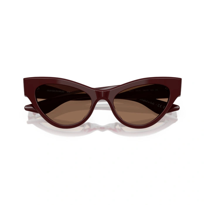 0OV5573SU Woman Burgundy Sunglasses 7
