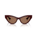 0OV5573SU Woman Burgundy Sunglasses 6