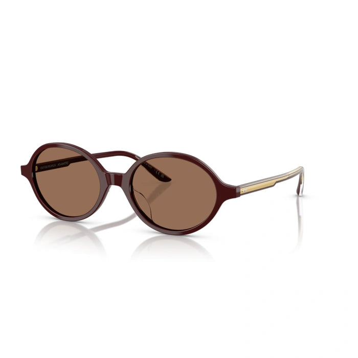 0OV5574SU Woman Burgundy Sunglasses 2