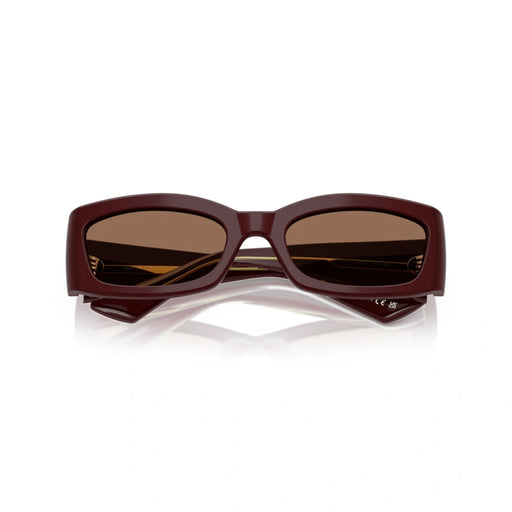 0OV5575SU Woman Burgundy Sunglasses 1