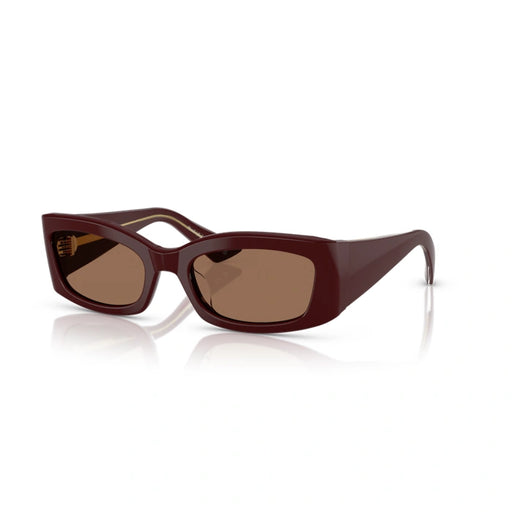 0OV5575SU Woman Burgundy Sunglasses 2