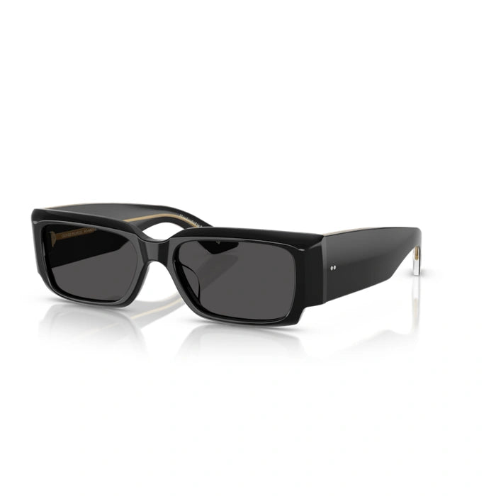 0OV5583SU Woman Black Sunglasses 2