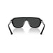 700187 - Semi-matte black Unisex sunglasses 3