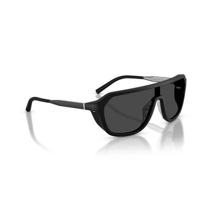 700187 - Semi-matte black Unisex sunglasses 4