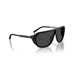 700187 - Semi-matte black Unisex sunglasses 4