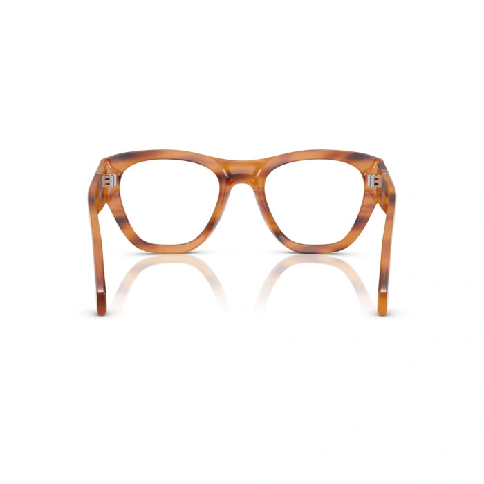 Persol 0PO0054V 960 - Striped Brown Unisex Eyeglasses 53 (L) 4