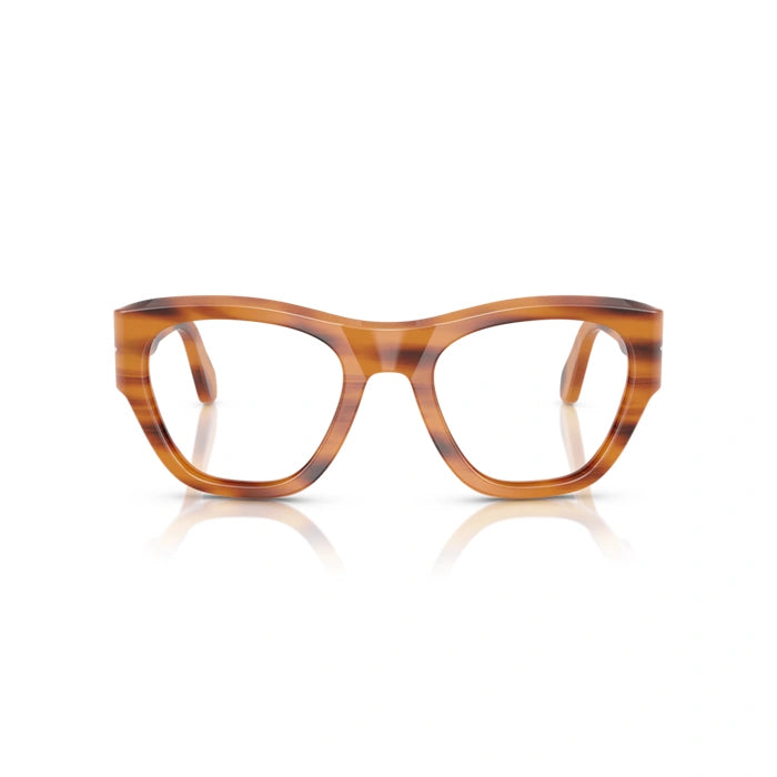 Persol 0PO0054V 960 - Striped Brown Unisex Eyeglasses 53 (L) 6