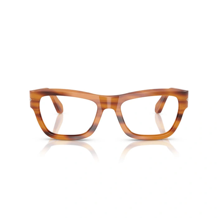 Persol 0PO0091V 960 - Striped Brown Unisex Eyeglasses 53 (M) 6