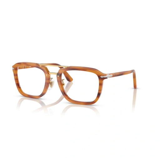 Persol 0PO0204V 960 - Striped Brown Unisex Eyeglasses 52 (M) 1