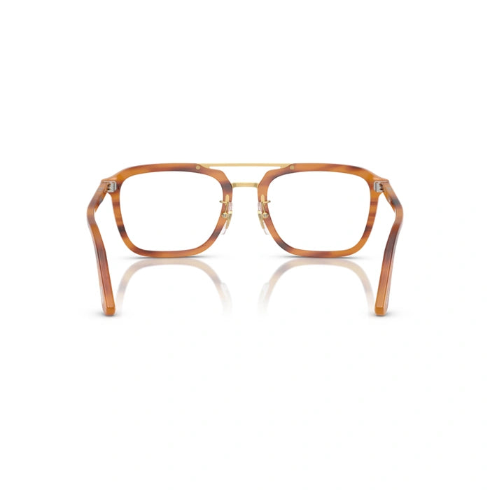 Persol 0PO0204V 960 - Striped Brown Unisex Eyeglasses 52 (M) 3
