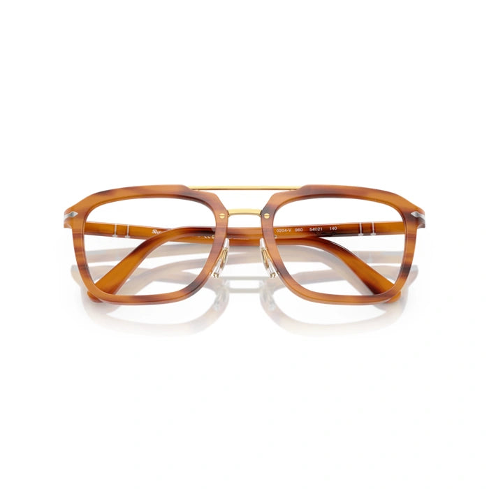 Persol 0PO0204V 960 - Striped Brown Unisex Eyeglasses 54 (L) 6