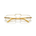 Persol 0PO1020V 1129 - Gold Unisex Eyeglasses 53 (XXL) 7