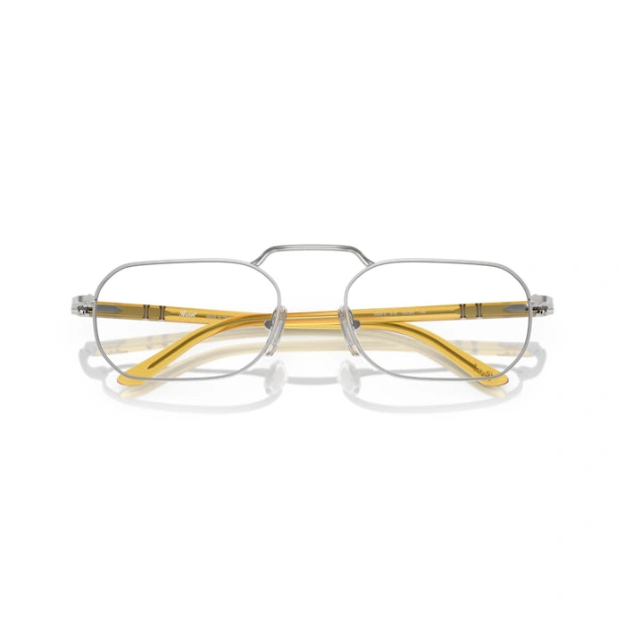 Persol 0PO1020V 518 - Silver Unisex Eyeglasses 53 (XXL) 7