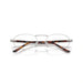 Persol 0PO1023V 1021 - Silver Unisex Eyeglasses 55 (XXL) 7