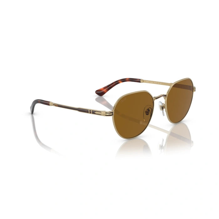 Persol 0po2486s-110933 Gold/havana Unisex Sunglasses 5