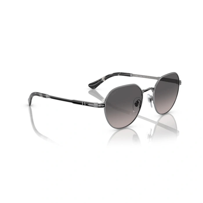 Persol 0po2486s-1110m3 Gunmetal/black Unisex Sunglasses 5