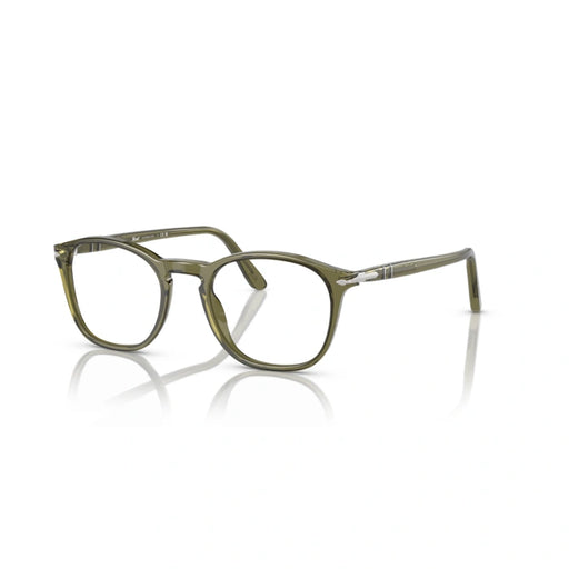 Persol 0PO3007V 1142 - Olive Transparent Man Eyeglasses 52 (S) 2