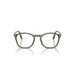 Persol 0PO3007V 1142 - Olive Transparent Man Eyeglasses 50 (XS) 6