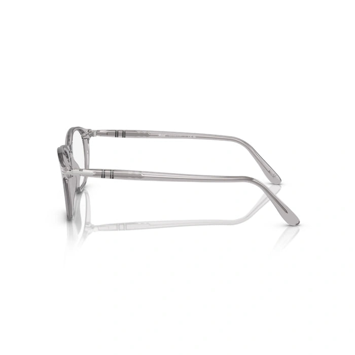Persol 0PO3007V 309 - Transparent Grey Man Eyeglasses 52 (S) 3