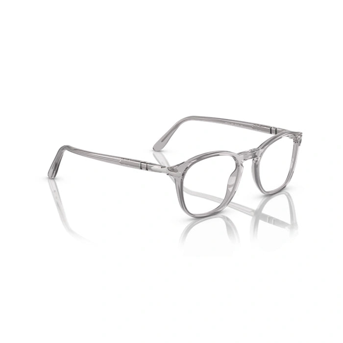 Persol 0PO3007V 309 - Transparent Grey Man Eyeglasses 52 (S) 5