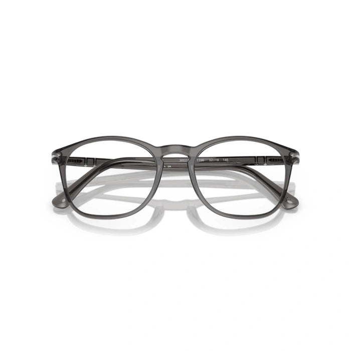 Persol 0PO3007VM 1196 - Transparent Grey Man Eyeglasses 50 (M) 7