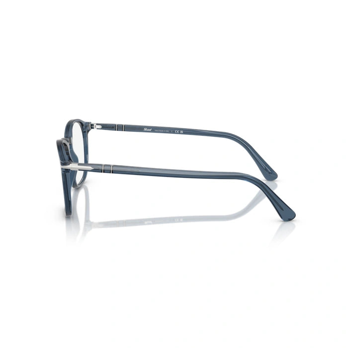 Persol 0PO3007VM 1197 - Transparent Denim Blue Man Eyeglasses 52 (L) 3