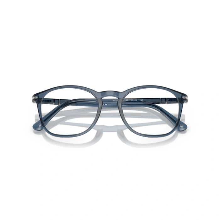 Persol 0PO3007VM 1197 - Transparent Denim Blue Man Eyeglasses 52 (L) 7
