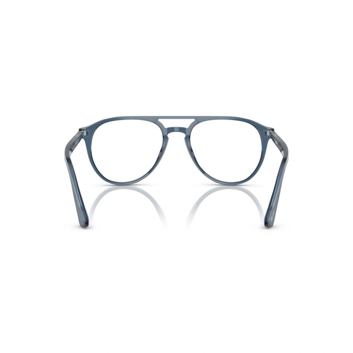 Persol 0PO3160V 1197 - Transparent Denim Blue Man Eyeglasses 52 (M) 4