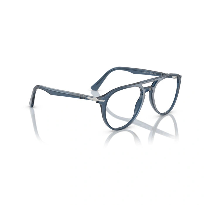 Persol 0PO3160V 1197 - Transparent Denim Blue Man Eyeglasses 52 (M) 5