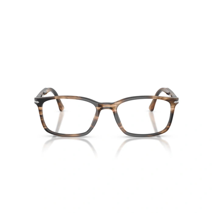 Persol 0PO3189V 1236 - Striped Black & Greish Brown Man Eyeglasses 55 (XL) 6