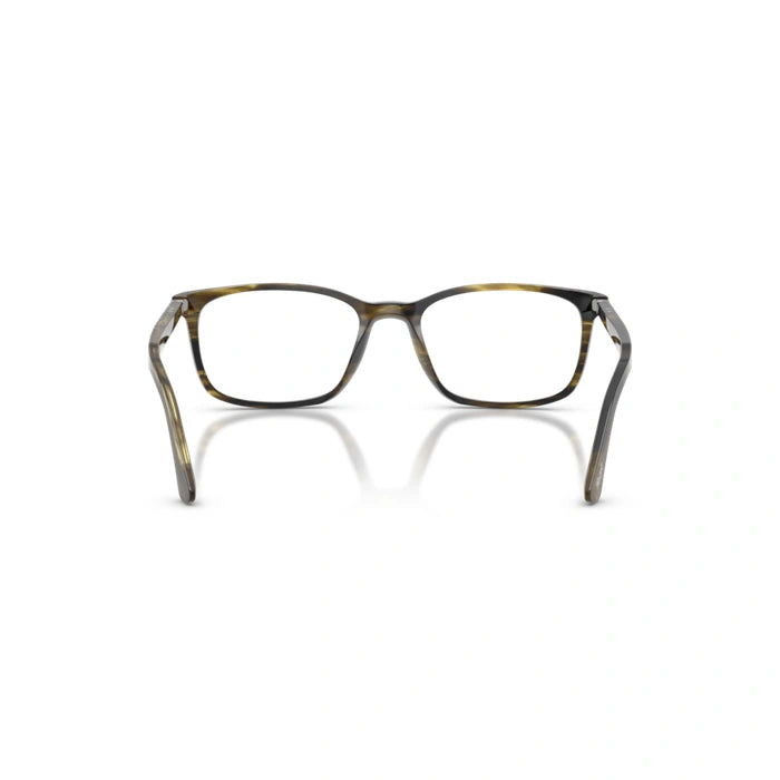 Persol 0PO3189V 1237 - Striped Black & Olive Green Man Eyeglasses 53 (L) 4