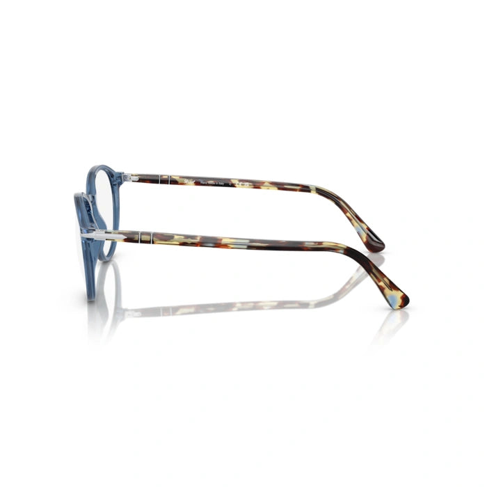 Persol 0PO3218V 1202 - Transparent Navy Unisex Eyeglasses 51 (L) 3