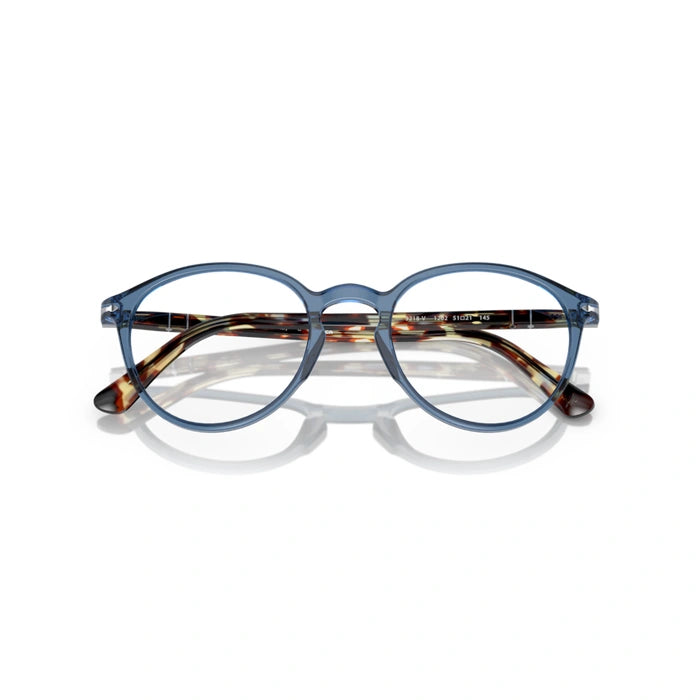 Persol 0PO3218V 1202 - Transparent Navy Unisex Eyeglasses 51 (L) 7