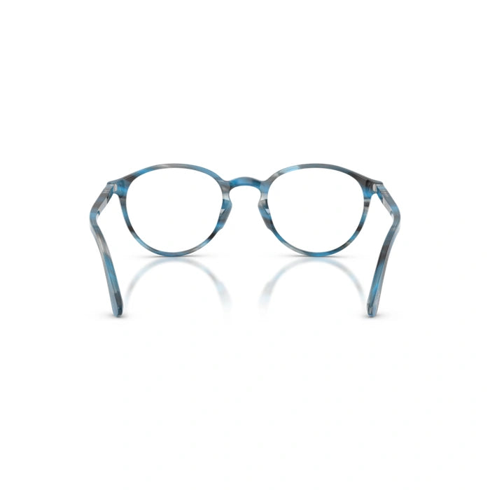 Persol 0PO3218V 1234 - Striped Blue And Grey Unisex Eyeglasses 51 (L) 4
