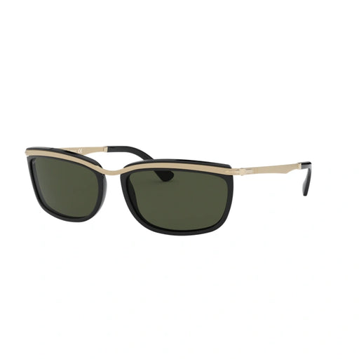 Persol 0po3229s-95-31 Matte black-gold Male Sunglasses 1