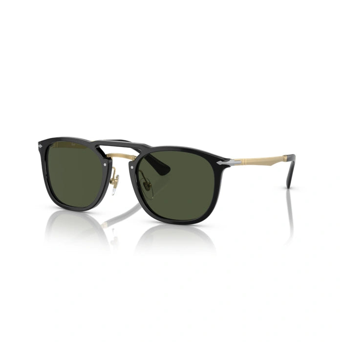 Persol 0po3265s-95-31 Black/gold Unisex Sunglasses 1