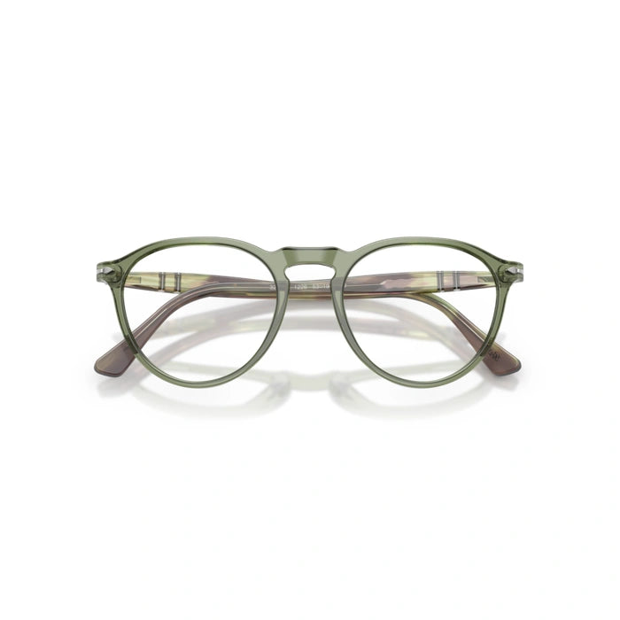 Persol 0PO3286V 1226 - Transparent Green Man Eyeglasses 51 (S) 7