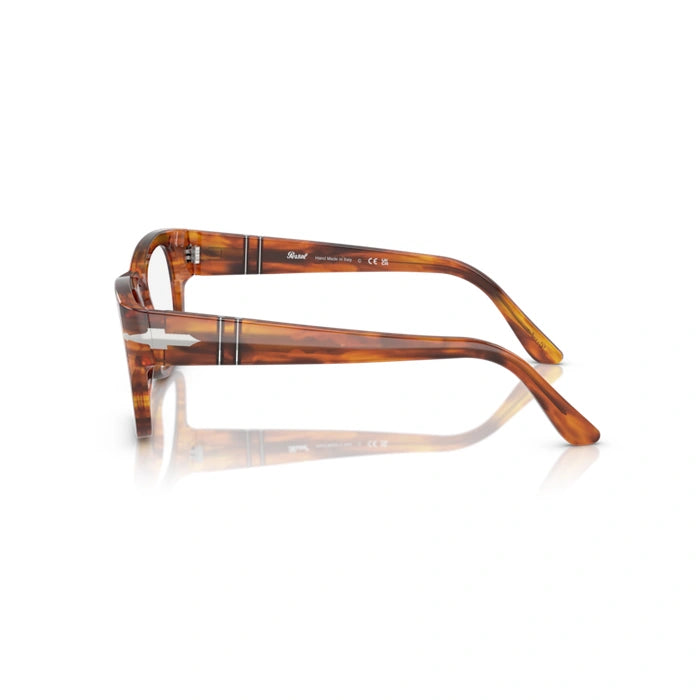 Persol 0PO3297V 1157 - Striped Brown Unisex Eyeglasses 50 (M) 3