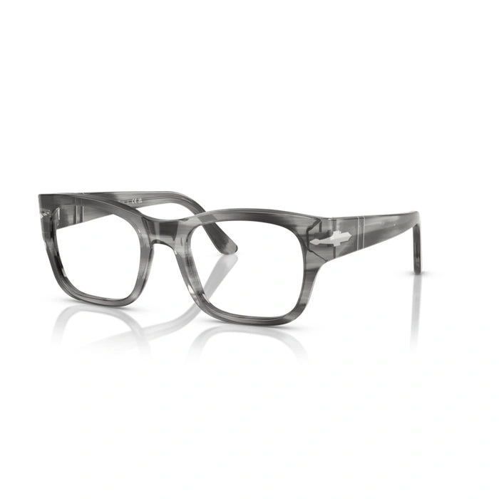 Persol 0PO3297V 1192 - Striped Grey Unisex Eyeglasses 52 (L) 2