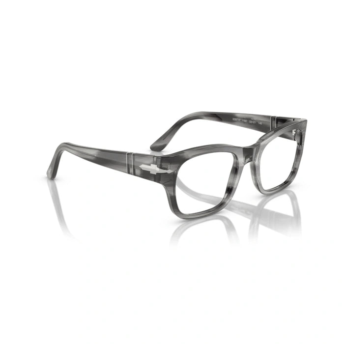 Persol 0PO3297V 1192 - Striped Grey Unisex Eyeglasses 52 (L) 5