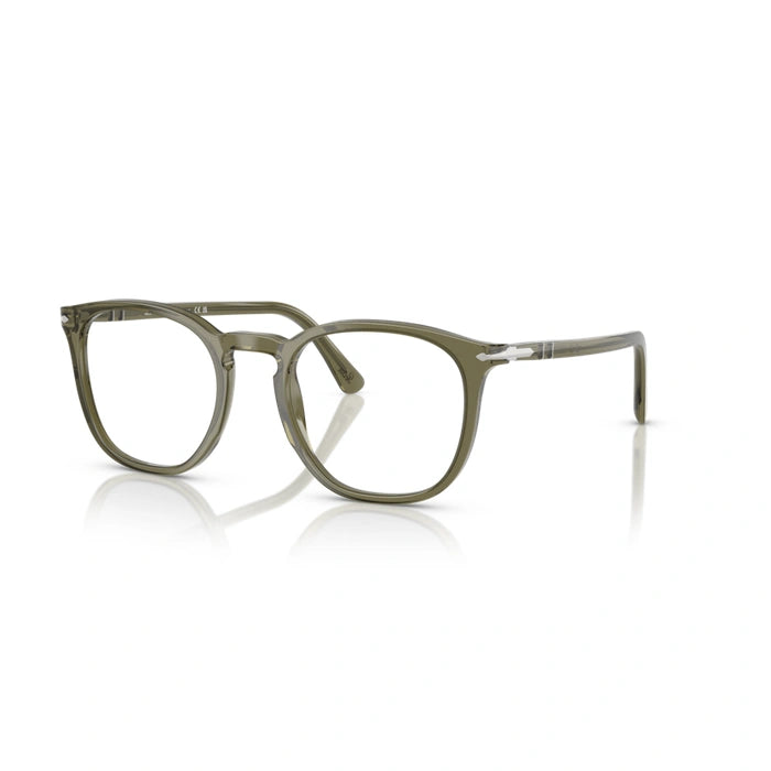 Persol 0PO3318V 1142 - Olive Transparent Green Unisex Eyeglasses 49 (M) 2