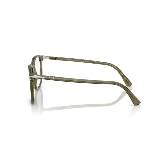 Persol 0PO3318V 1142 - Olive Transparent Green Unisex Eyeglasses 49 (M) 3
