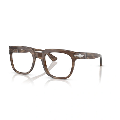 Persol 0PO3325V 1208 - Striped Brown Unisex Eyeglasses 52 (M) 2