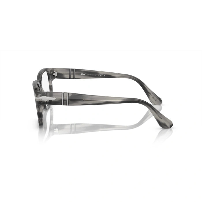 Persol 0PO3334V 1192 - Striped Grey Unisex Eyeglasses 53 (L) 2