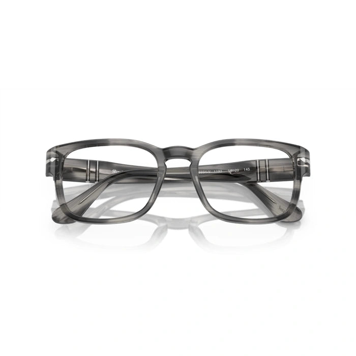Persol 0PO3334V 1192 - Striped Grey Unisex Eyeglasses 53 (L) 6